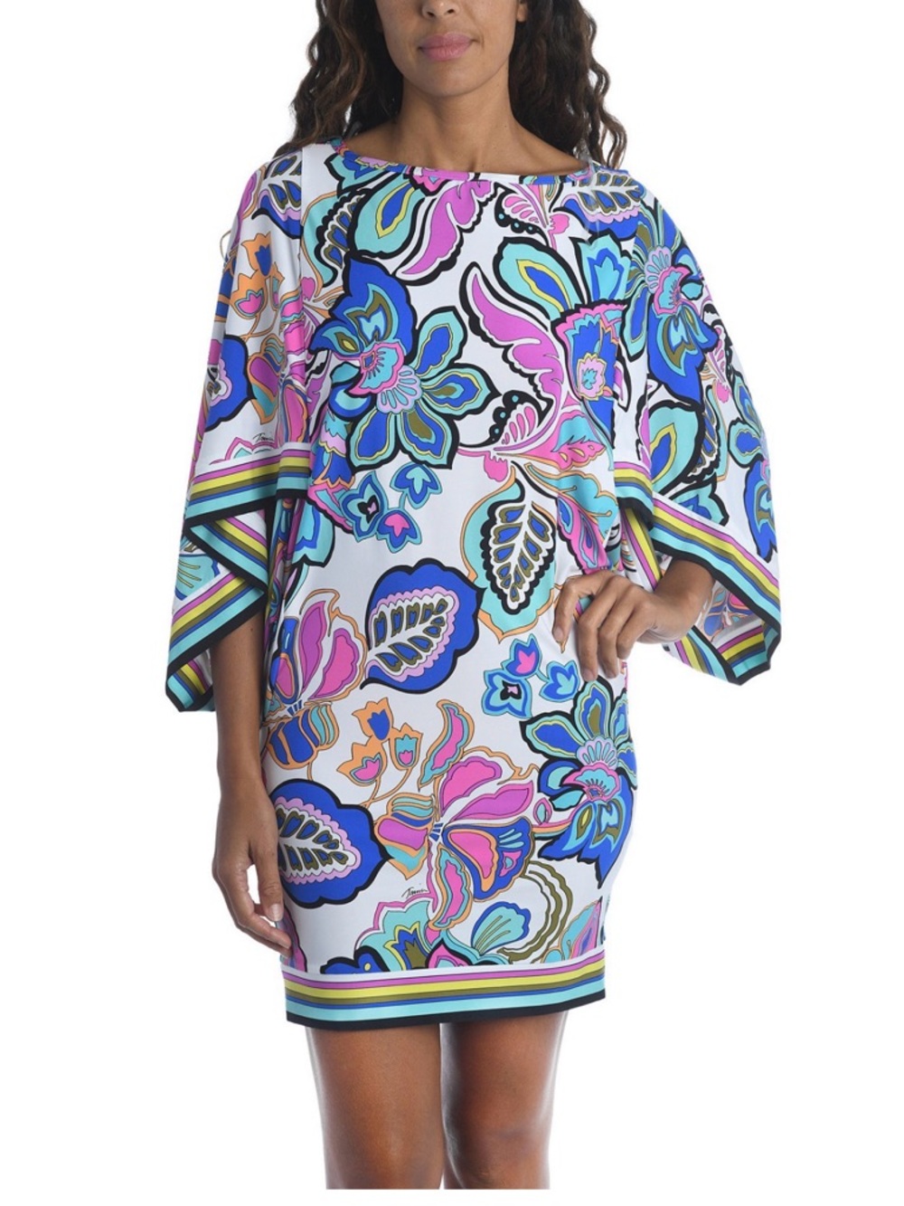 Trina‎ Turk Mandalay tunic swim cover-up Size M